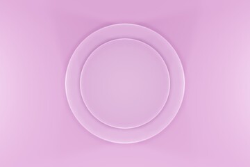 3d studio pink cylinder stand photo product background