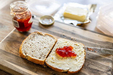 Strawberry Jam Sandwich