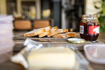 Strawberry Jam Sandwich