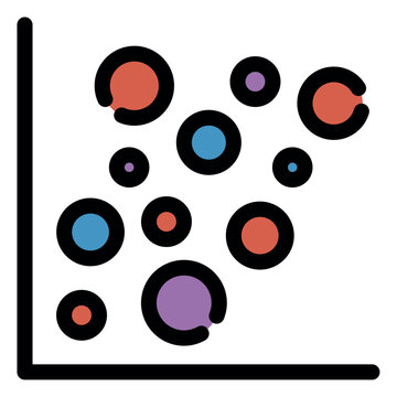 scatter chart icon