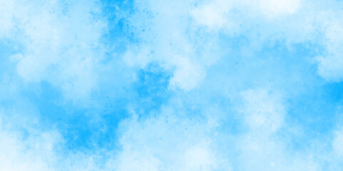 Abstract white and blue color frozen ice surface design background. oft sky blue watercolor sky and clouds, Light blue background with watercolor. gradient light white sky background with clouds.	