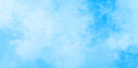 Obraz premium Abstract white and blue color frozen ice surface design background. oft sky blue watercolor sky and clouds, Light blue background with watercolor. gradient light white sky background with clouds. 