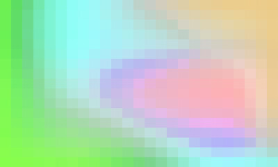 Vector abstract and colorful pixel background