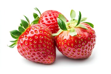 strawberry isolated on white background