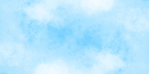 Obraz premium Abstract white and blue color frozen ice surface design background. oft sky blue watercolor sky and clouds, Light blue background with watercolor. gradient light white sky background with clouds. 