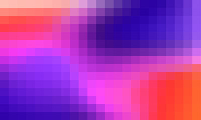 Vector abstract and colorful pixel background