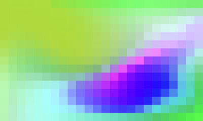 Vector abstract and colorful pixel background