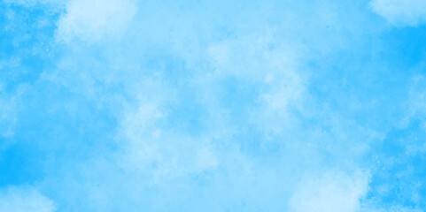 Fototapeta premium Abstract white and blue color frozen ice surface design background. oft sky blue watercolor sky and clouds, Light blue background with watercolor. gradient light white sky background with clouds. 