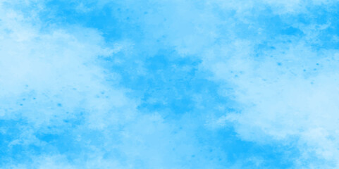 Abstract white and blue color frozen ice surface design background. oft sky blue watercolor sky and clouds, Light blue background with watercolor. gradient light white sky background with clouds.	
