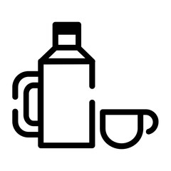 drinking utensils icon design