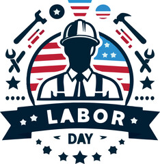 Labor day vector Illustration