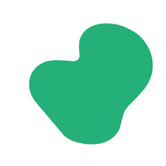 Green Abstract Blobs