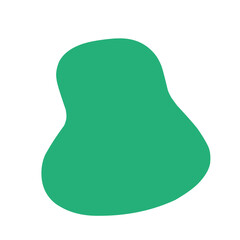 Green Abstract Blobs