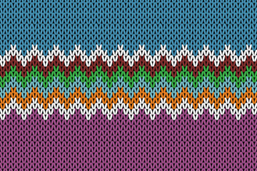 needlework vector seamless knitted pattern. For fabric sweater cloth ,clothing ,wrapping paper,backdrop , gift card,or background .