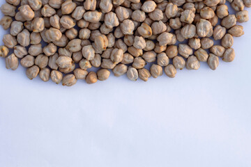 Various organic unpolished pulses like red, black, yellow, green, brown lentils