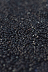 Various organic unpolished pulses like red, black, yellow, green, brown lentils
