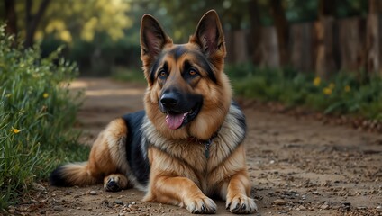 german shepherd dog
