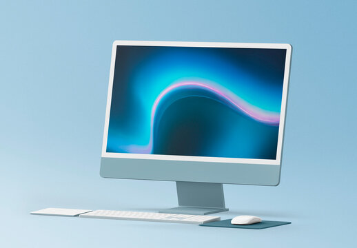 Screen Computer Mockup