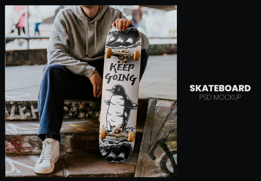 Skateboard Mockup