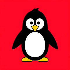 Obraz premium penguin cartoon