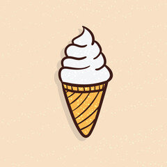 Summer Icecream illustration design art