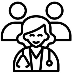 Medical Team Icon