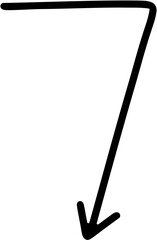 Hand Drawn Arrow Aesthetic