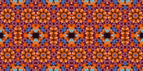 Seamless stripe pattern. Embroidery carpet for pattern. Woven texture