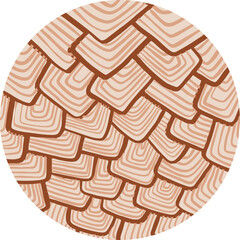 Hand Drawn Abstract Doodle Circle