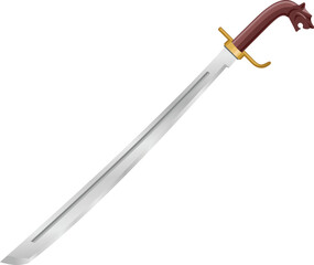 Klewang, Padang, West Sumatera, Silat Weapon, Blade