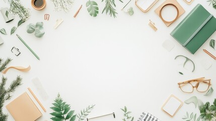 Vibrant Watercolor Weekly Planner Template for Efficient Task Organization on Clean White Background Suitable for Campaign Text Additions