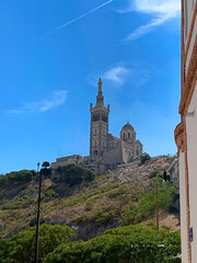 La basilique Notre-Dame de la Garde ou plus simplement Notre-Dame-de-la-Garde, souvent surnommée « la Bonne Mère », est une basilique mineure de l'Église catholique datée du XIXᵉ siècle
