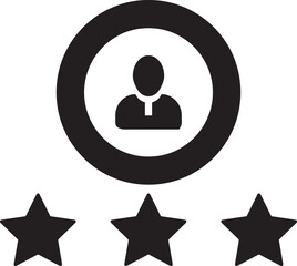 Rounded Filled Rating Icon