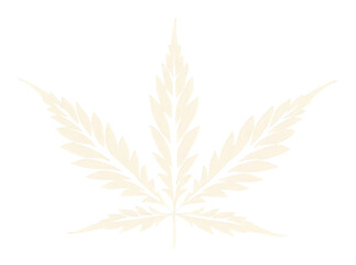 Naklejka premium PNG Leaf cannabis plant black.