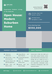 Modern Real Estate Flyer Template V6