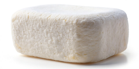 Marshmallow isolated on white background