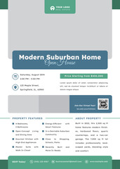 Modern Real Estate Flyer Template V7
