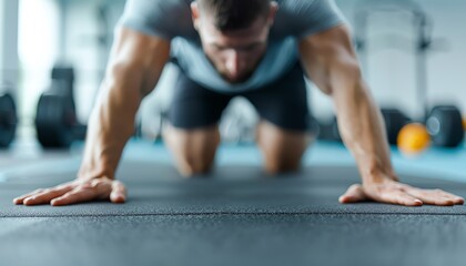 Fototapeta premium Advanced workout challenges, pushing your limits
