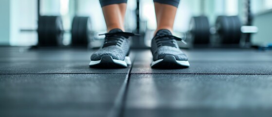 Fototapeta premium Bodyweight workout strategies, noequipment routines