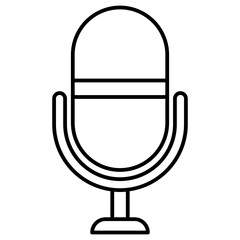 microphone podcast icon