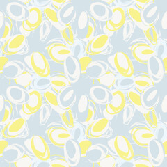 Pastel Abstract Floral Seamless Pattern Design