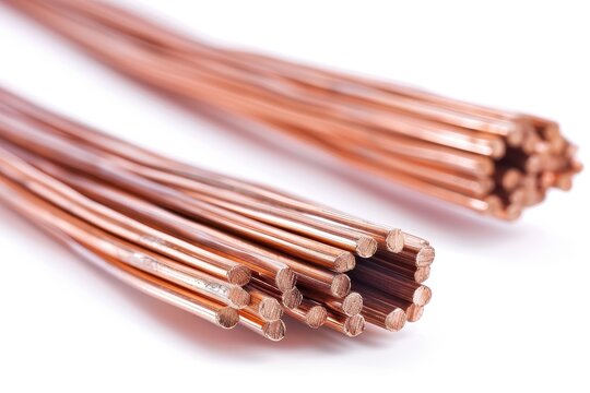 Copper wire conducts electricity in cities