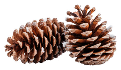 PNG Dry pine cones plant tree white background.