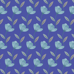 Elegant vector pattern featuring seamless grey flower petals. Ideal for backgrounds, textiles, and sophisticated designs.