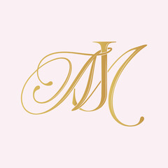 MJ,JM,  logo MJ, Letter MJ,monogram MJ, vector, logo, Wedding Monogram Initials, Wedding Logo,Wedding Monogram,Logo Design