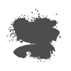 Ink Splash Grunge Shape