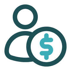 investor icon for illustration