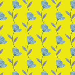 Elegant vector pattern featuring seamless grey flower petals. Ideal for backgrounds, textiles, and sophisticated designs.