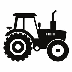 Tractor Black silhouette