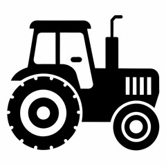 Tractor Black silhouette